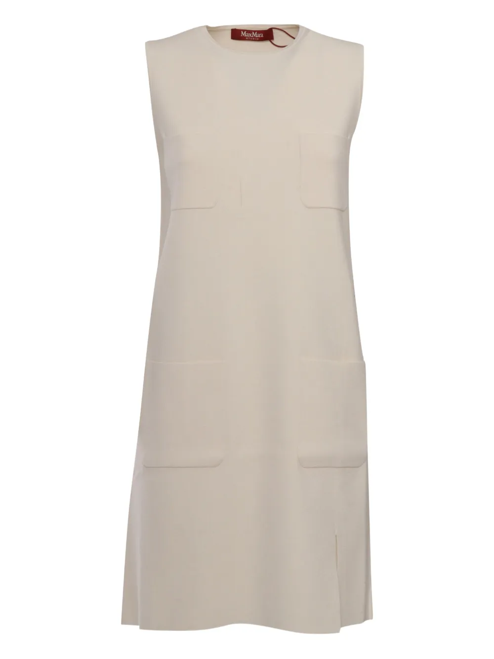 Max Mara sleeveless mini dress | White | Image 1