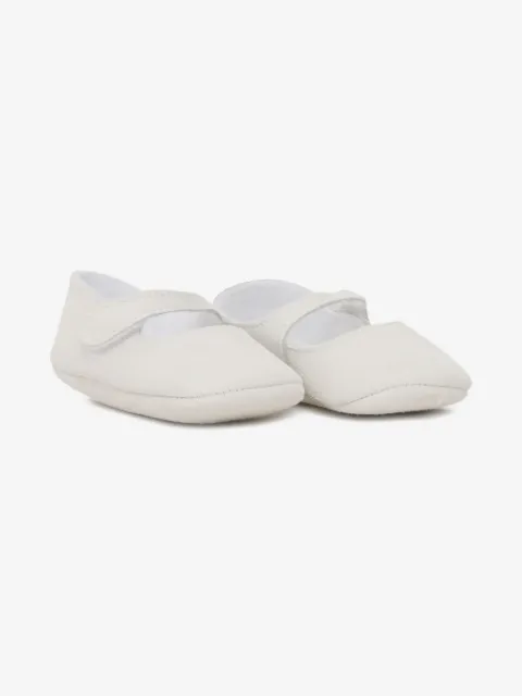 Paz Rodriguez sheepskin strap shoes