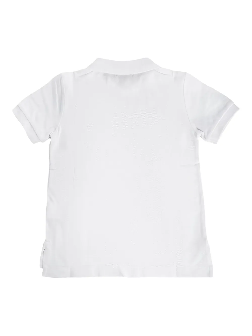 POLO RALPH LAUREN KIDS embroidered short-sleeves polo shirt Wit