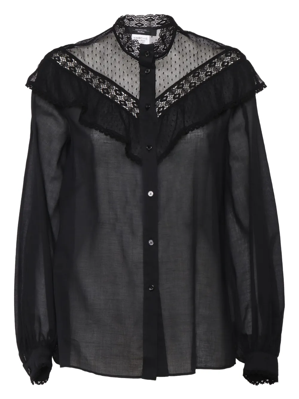 Astice ruffled blouse