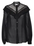 Weekend Max Mara Astice ruffled blouse - Black