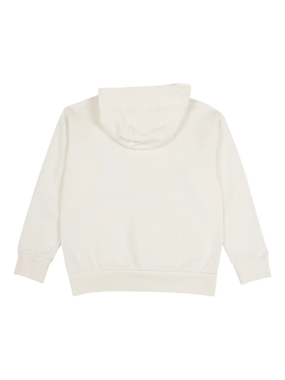 Versace Kids Hoodie met geborduurd logo Wit