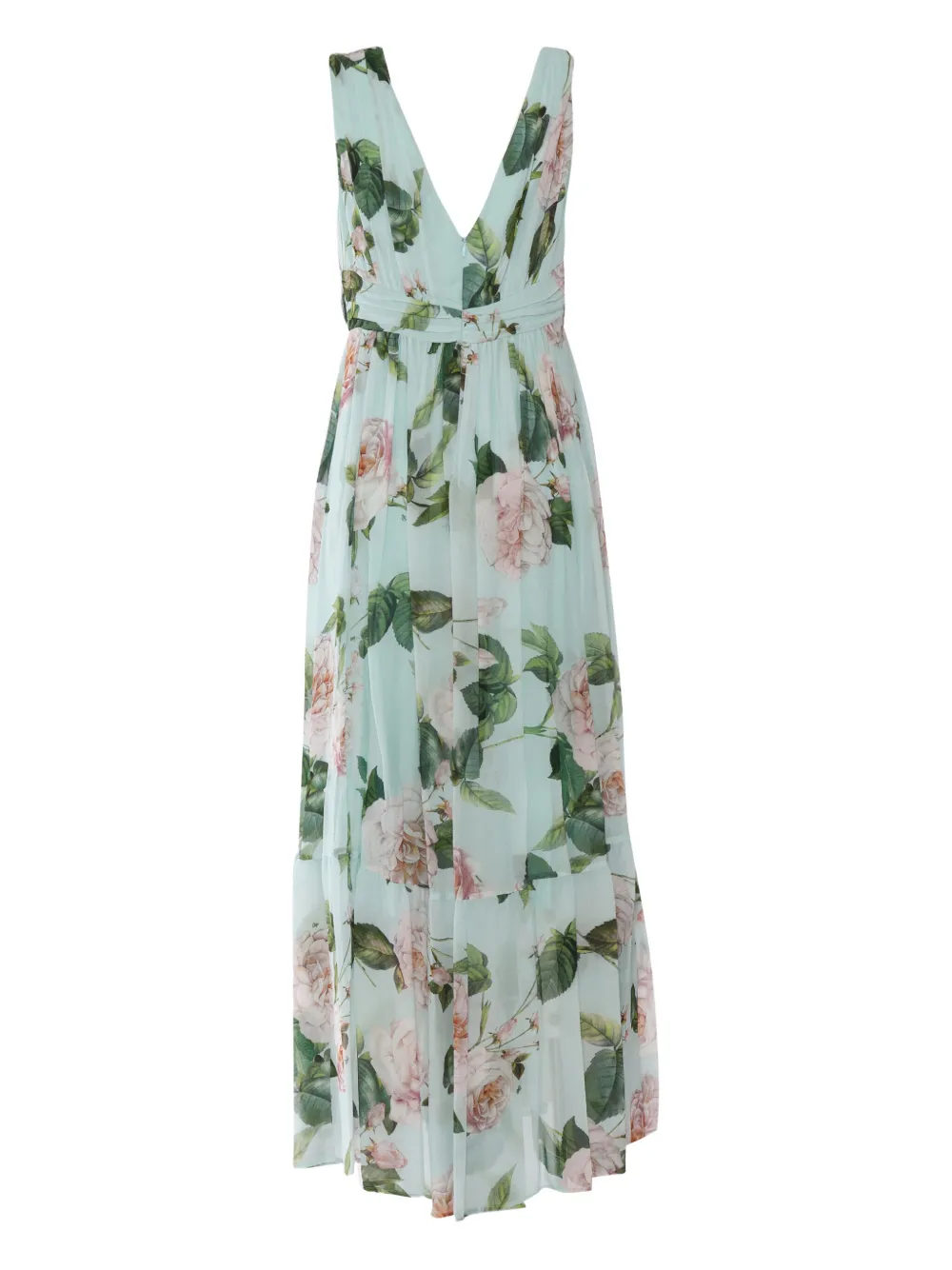 Clips rose-print tiered dress | Day Dresses | Image 2