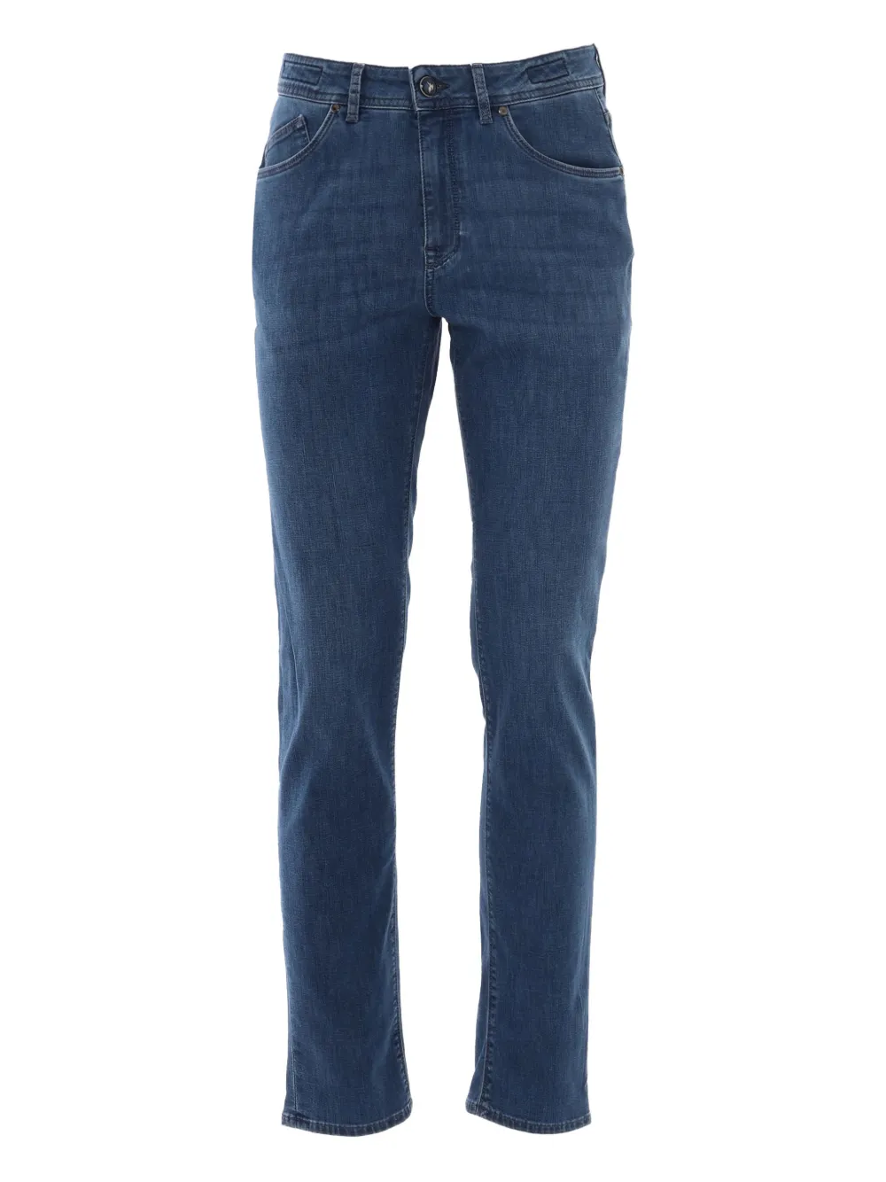 logo-patch jeans