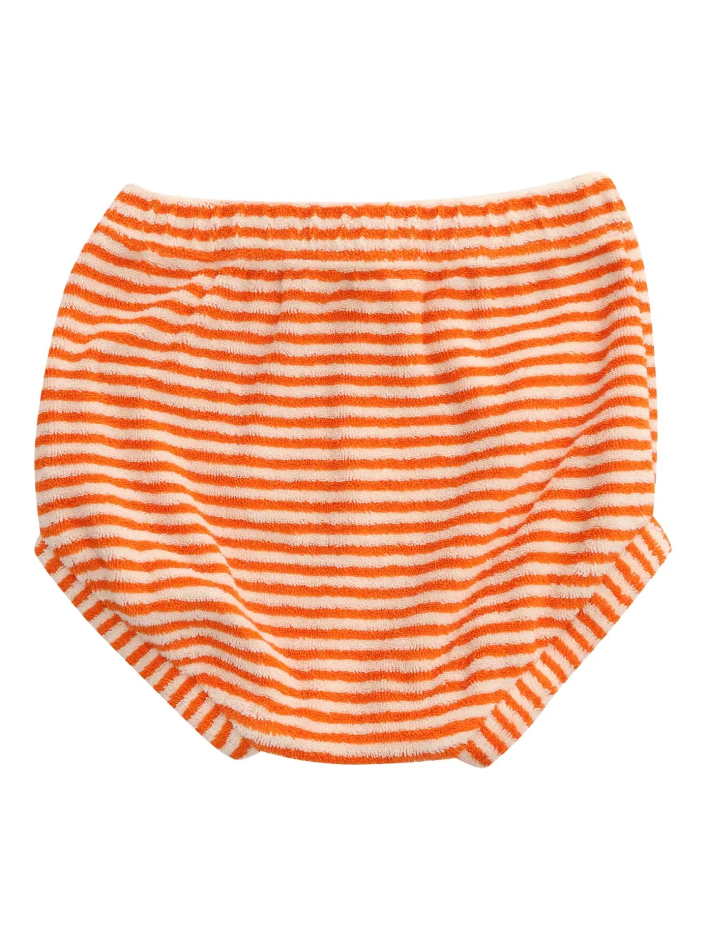 Bobo Choses Gestreept broekje met elastische taille - Oranje