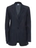 ASPESI single-button denim jacket - Blue