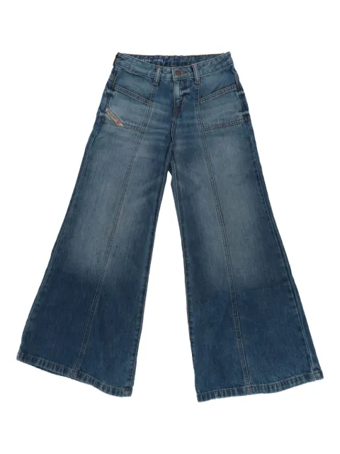 Diesel Kids D-Akii-J wide-leg jeans