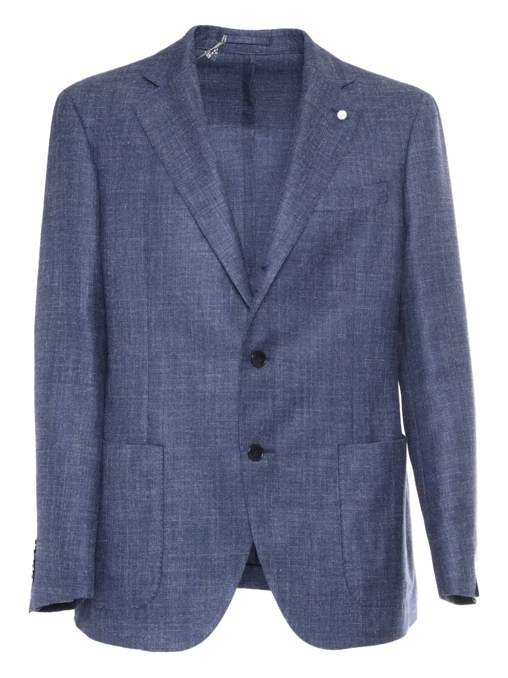 two-button patch-pocket blazer