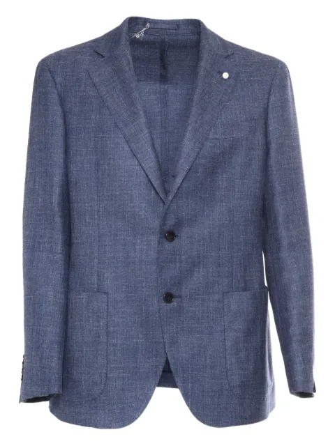 LUIGI BIANCHI MANTOVA two-button patch-pocket blazer