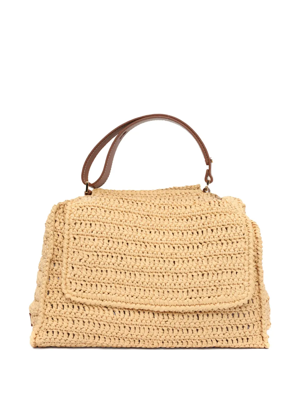 Orciani Schoudertas met handgreep Beige