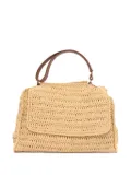 Orciani top-handle shoulder bag - Neutrals