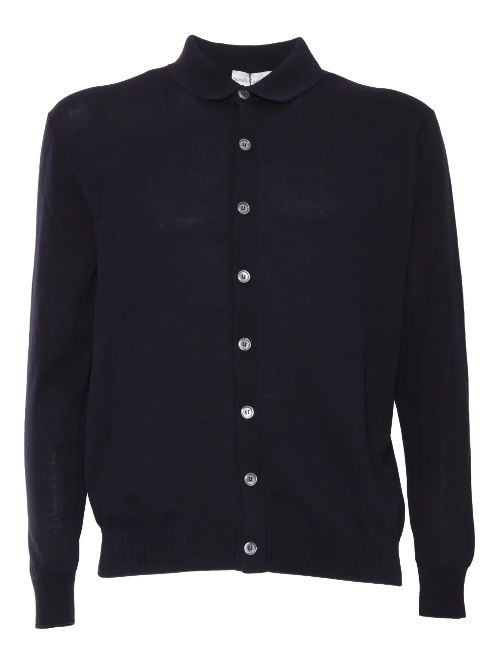 Settefili Cashmere cotton cardigan | Black | Image 1