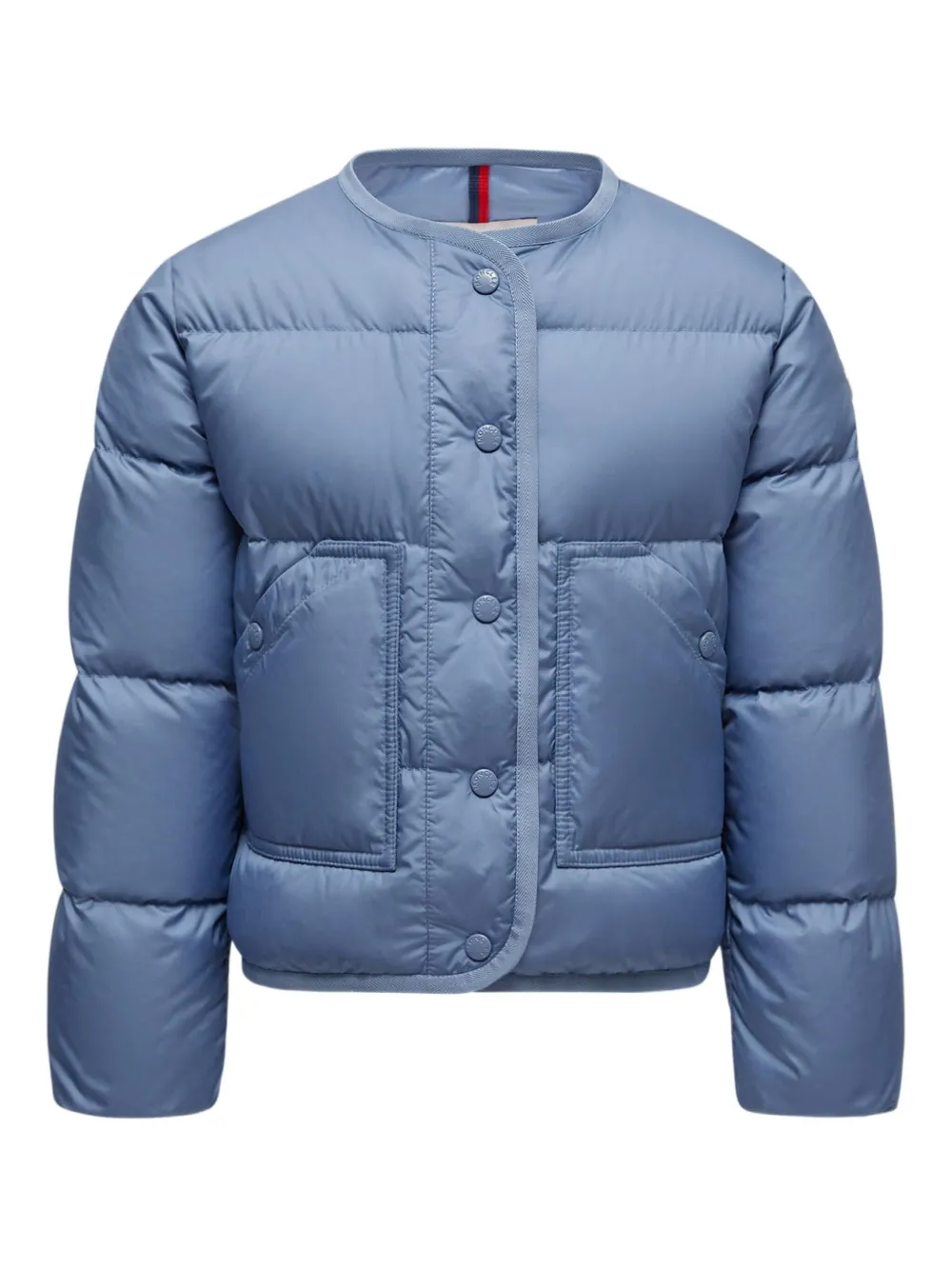 Moncler Enfant buttoned puffer jacket | Blue | Image 1