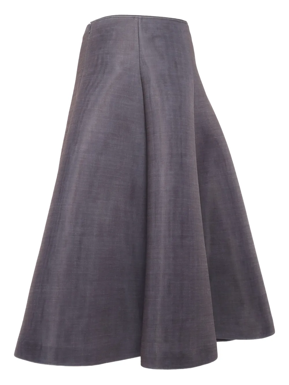 A-line midi skirt