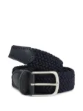 ALBERTO LUTI braided belt - Blue