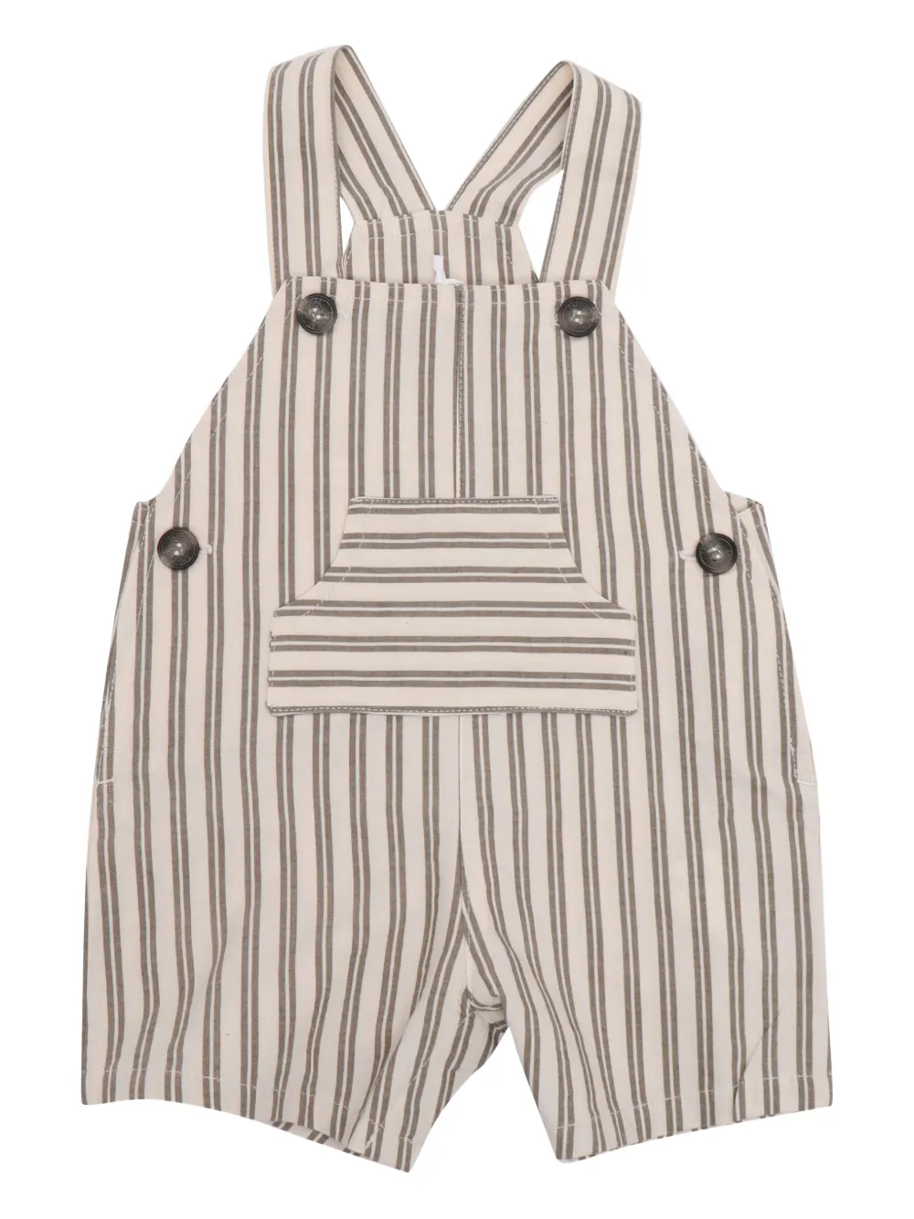 Tartine Et Chocolat striped suspender trousers 57
