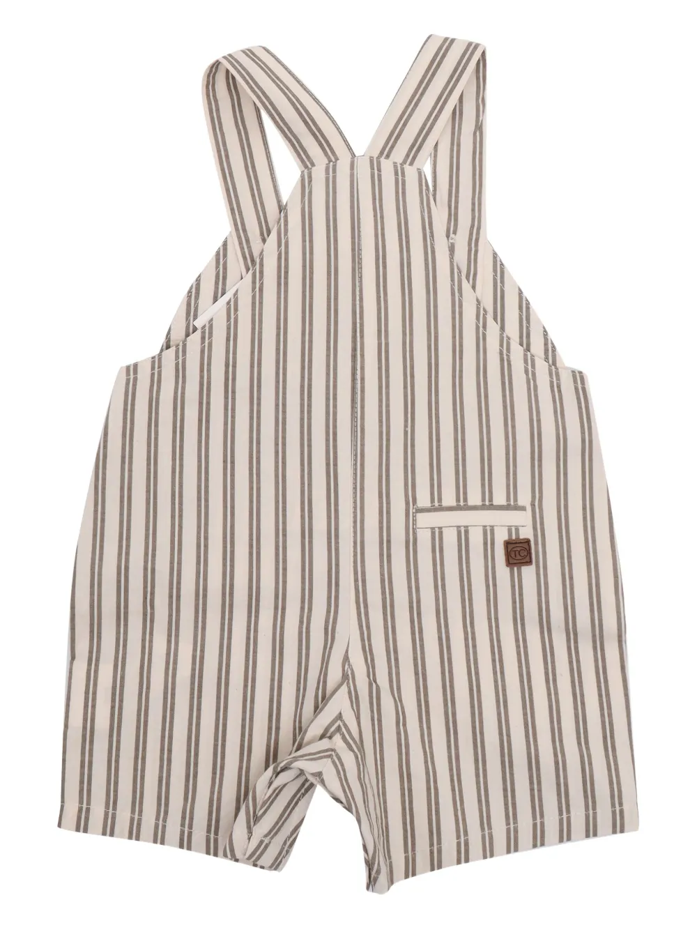 Tartine Et Chocolat Gestreepte broek met bretels 57
