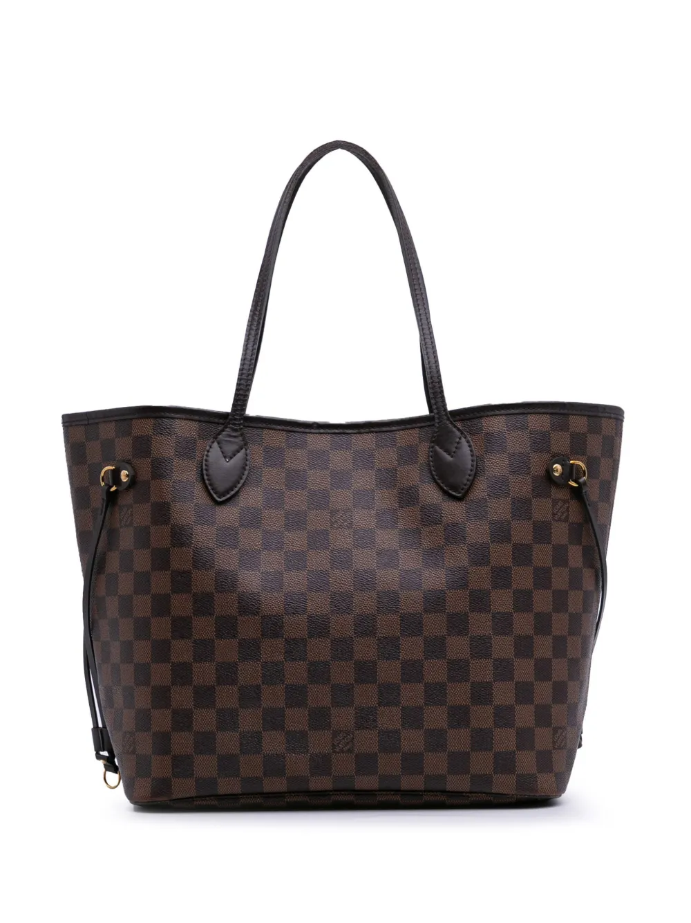 Louis Vuitton Pre-Owned 2018 Damier Ebene Neverfull MM tote bag - ブラウン Louis Vuitton Pre-Owned 2018 Damier Ebene Neverfull MM tote bag - ブラウン