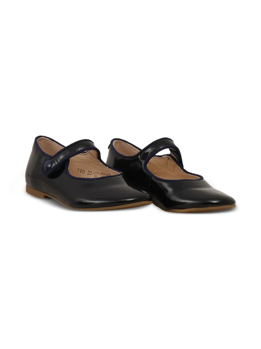 Pom D'api Ballerina's met knoopdetail Blauw