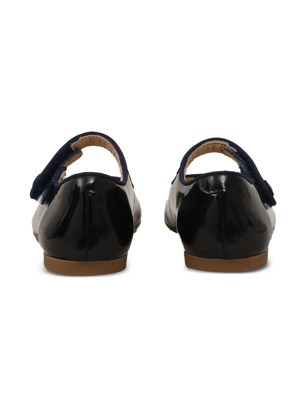 Pom D'api Ballerina's met knoopdetail Blauw
