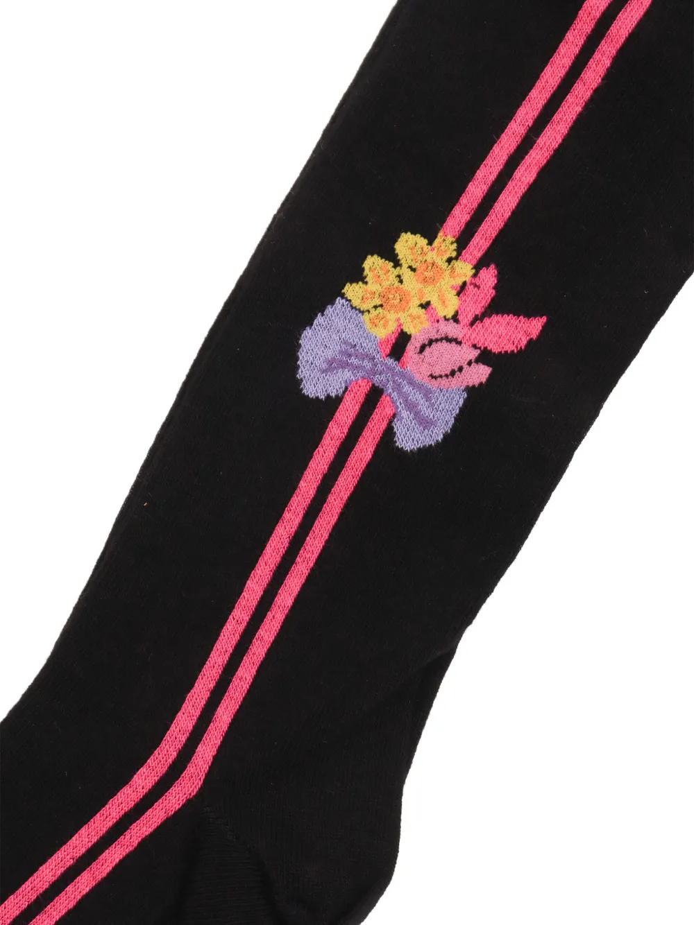 Monnalisa floral-intarsia tights | Teen Girl Clothing | Image 2