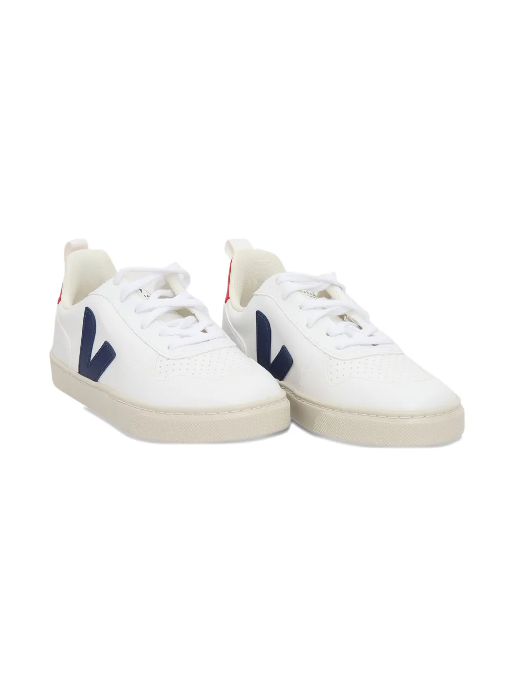VEJA Kids Sneakers con applicazione - Bianco
