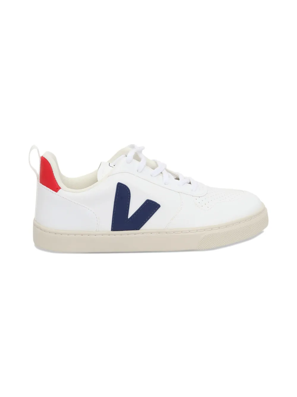 VEJA Kids Sneakers met logopatch Wit