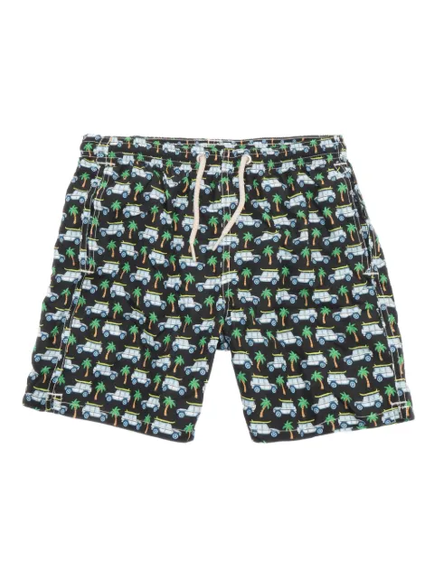 MC2 Saint Barth Kids Jean graphic-print swim shorts