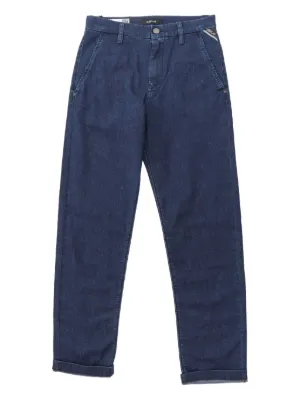 Misha & Puff corduroy-texture Trousers | Blue | FARFETCH ZA