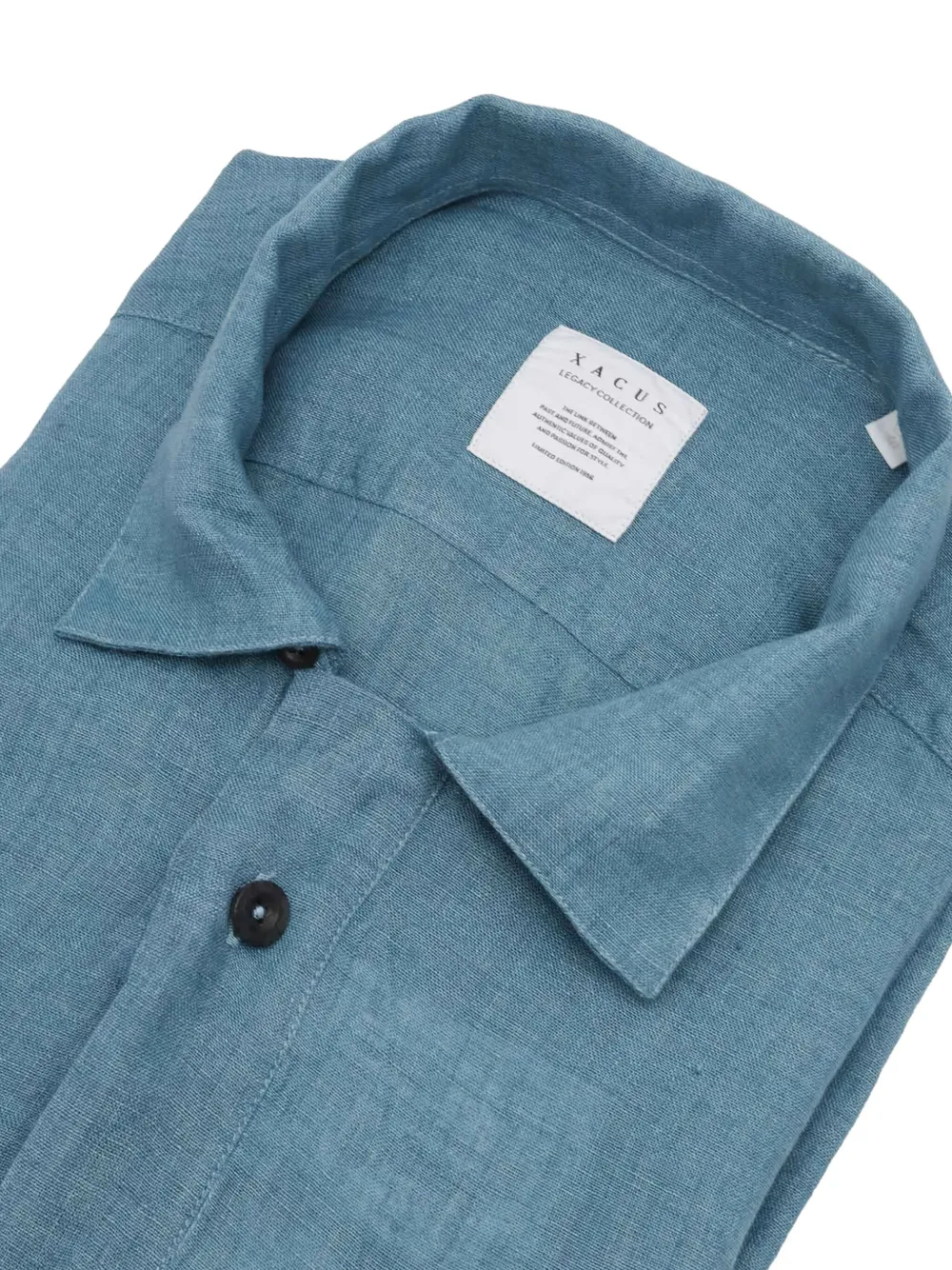 Xacus Linnen overhemd - Blauw