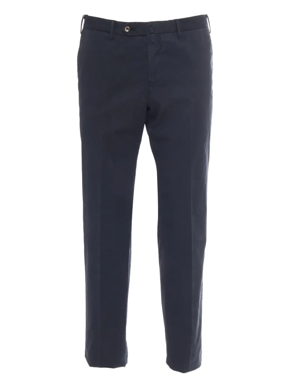 Pt Torino Cotton Trousers In Blue
