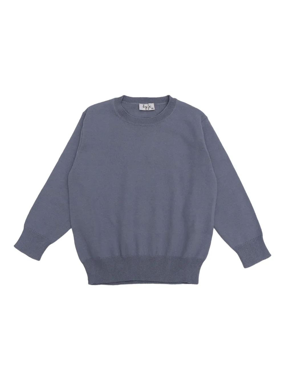 Il Gufo Sweater met ronde hals Blauw