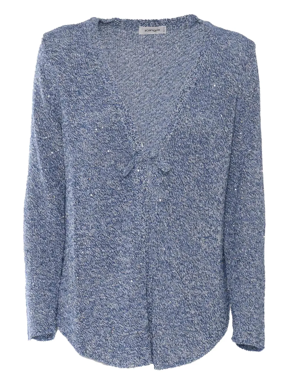 Kangra sequin-embellished V-neck cardigan | Blue | Image 1