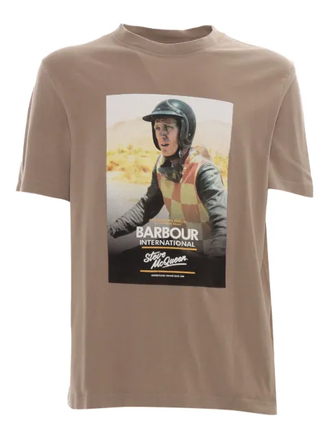 Barbour International Nicholl Steve McQueen graphic T-shirt