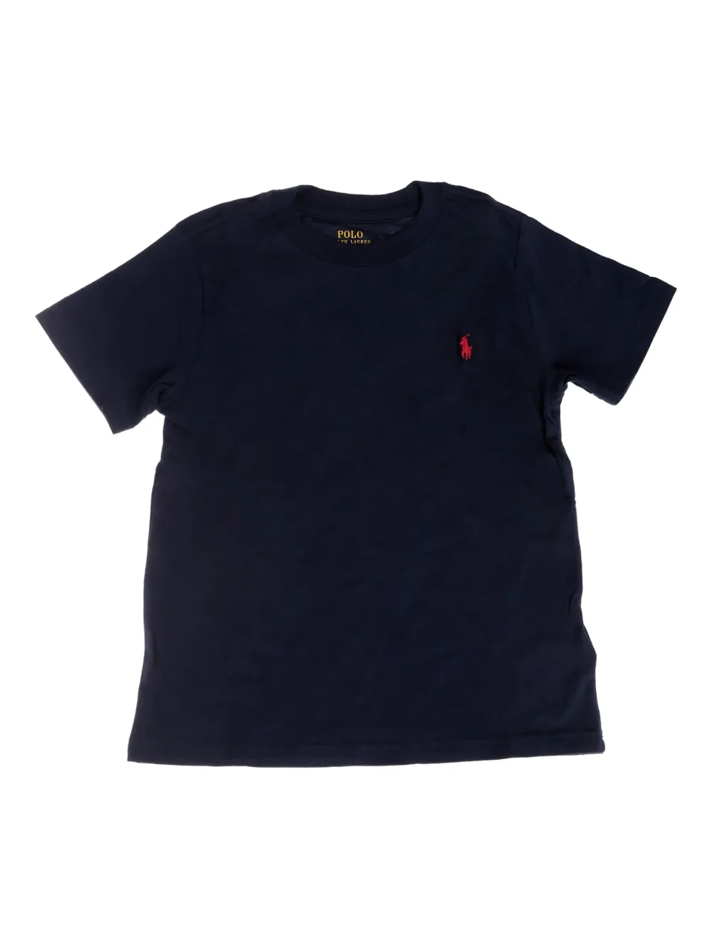 POLO RALPH LAUREN KIDS logo-embroidered T-shirt | Blue | Image 1