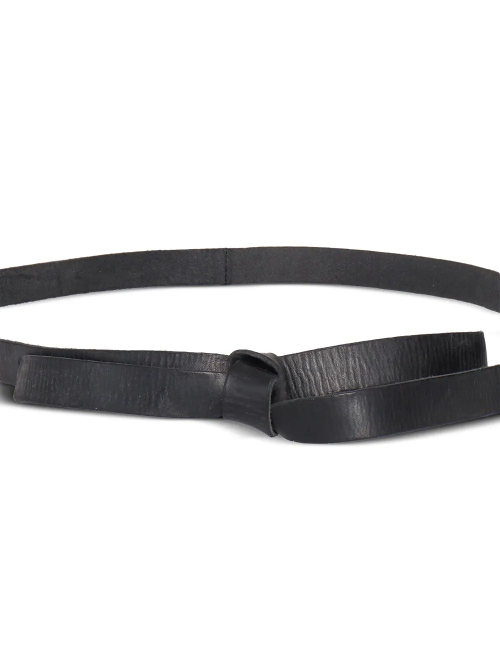 Forte Forte Leren riem - Zwart