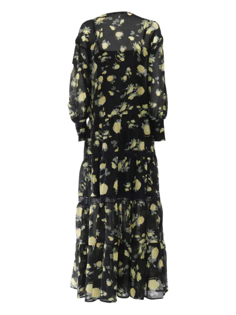 Ermanno Scervino floral-print tiered dress