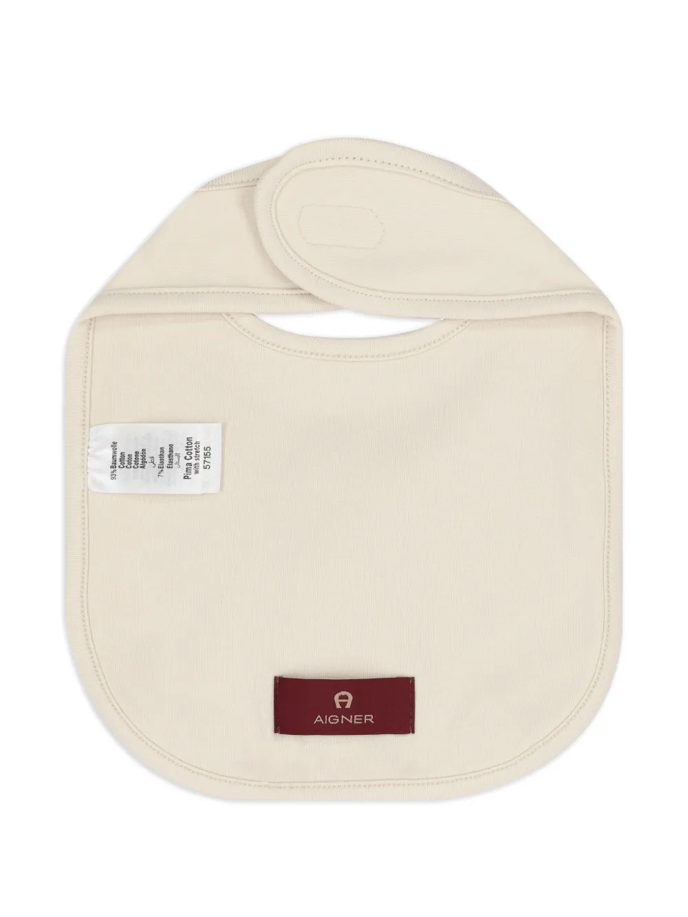 Aigner Kids logo-plaque baby bib | Image 2