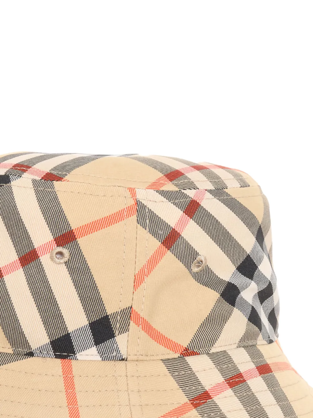 Burberry Kids Vintage Check vissershoed Bruin