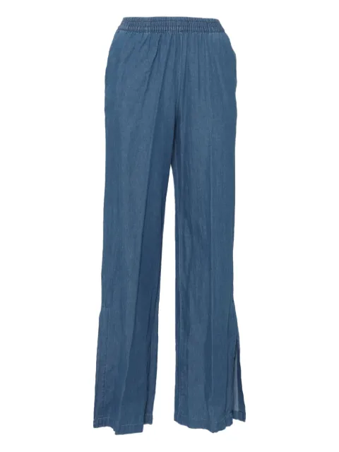 ASPESI elastic-waist split-hem jeans