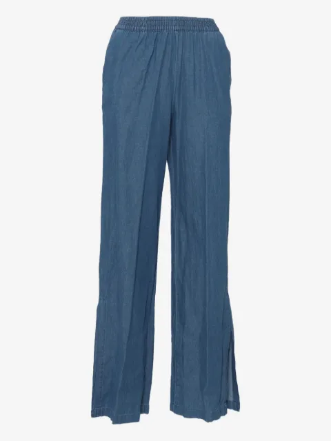 ASPESI elastic-waist split-hem jeans
