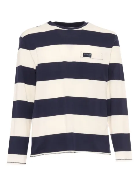 Fay striped pocket T-shirt