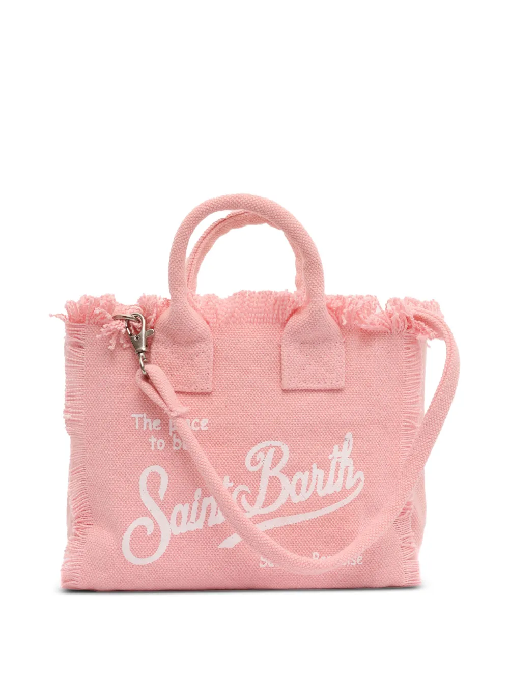 MC2 Saint Barth Kids Mini-tas met franje - Roze