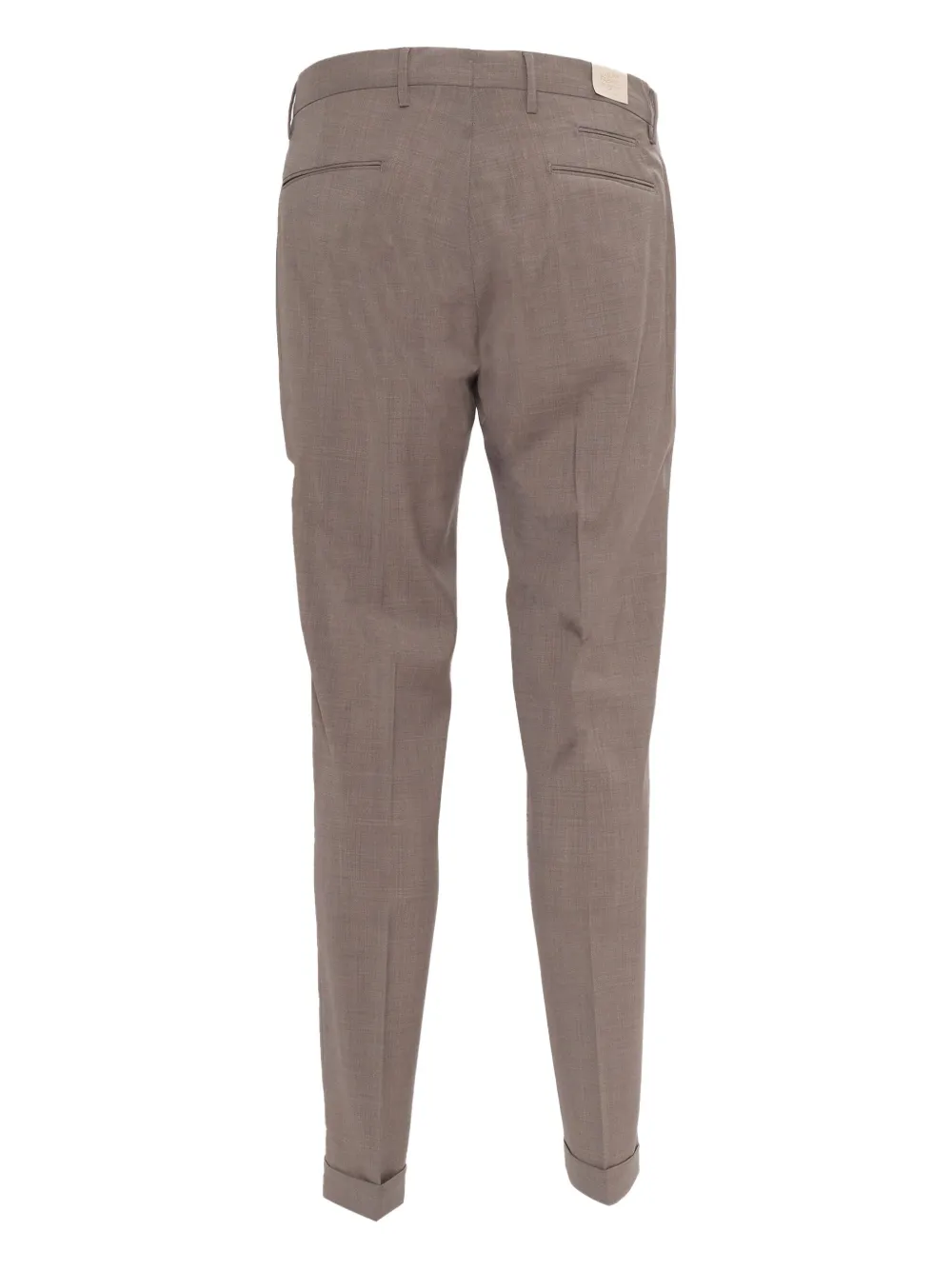 Briglia 1949 Geplooide broek met cuffs - Bruin