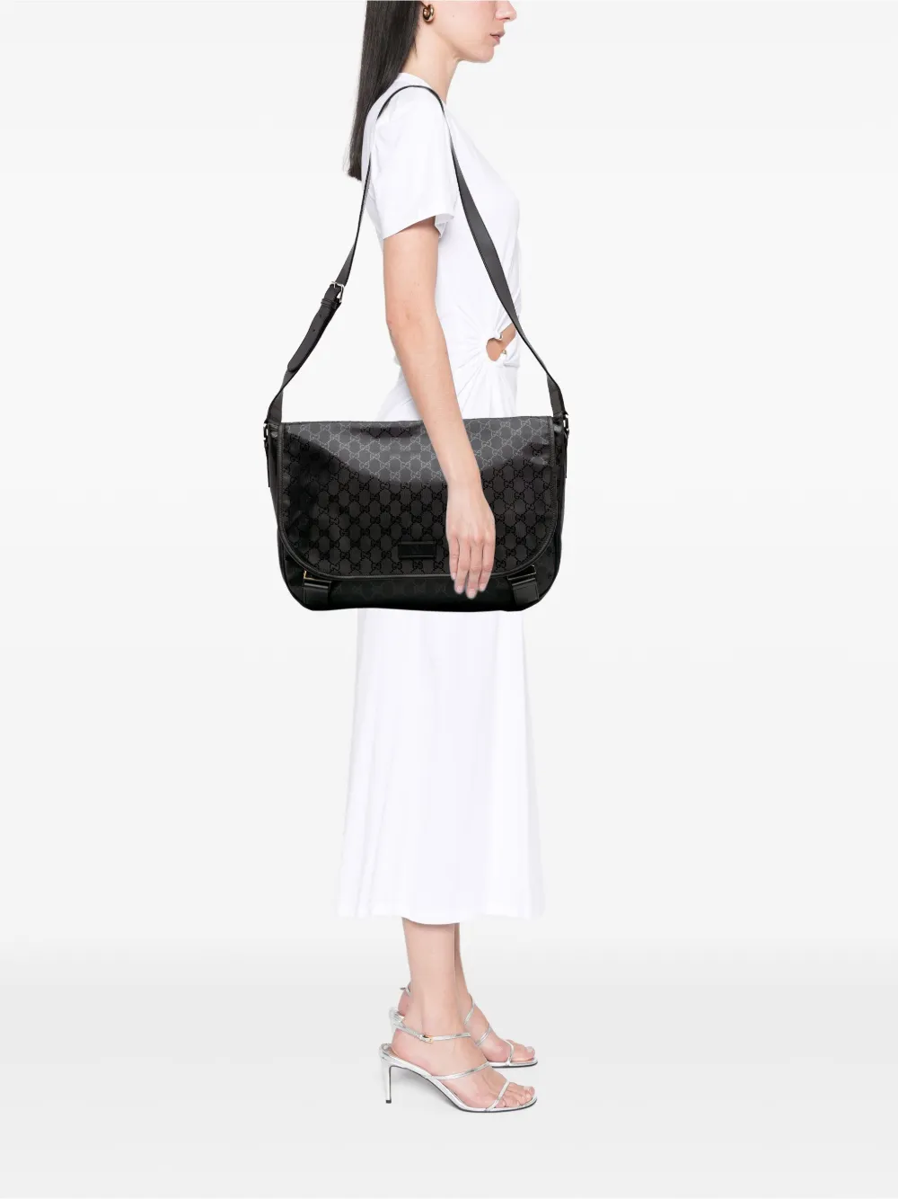 Gucci Pre-Owned 2000-2015 GG Imprime Messenger Bag crossbody bag | Pre-Owned | Image 2
