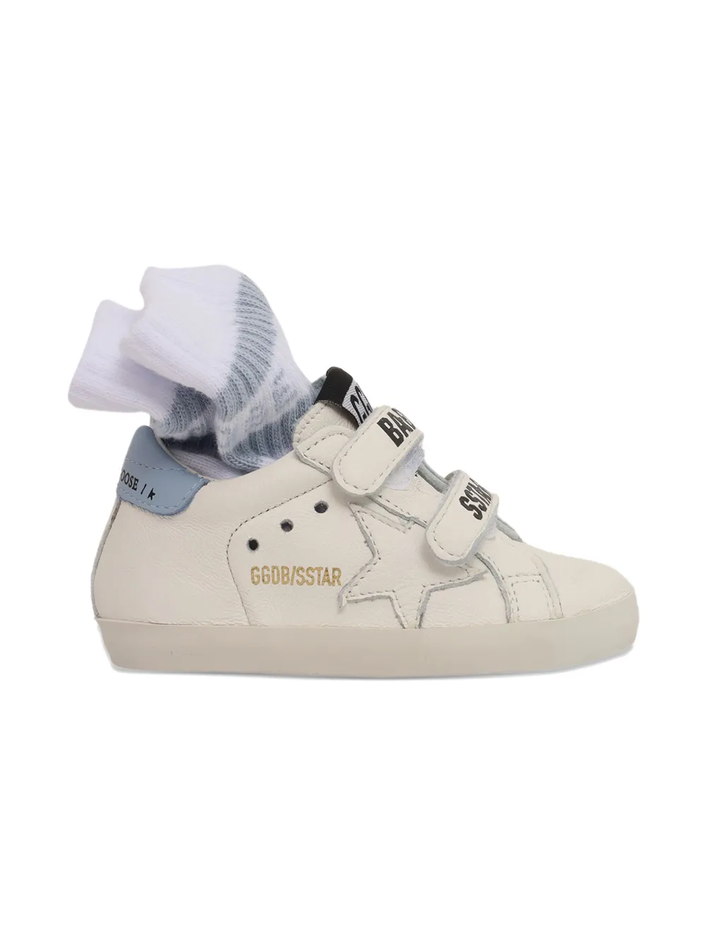 Golden Goose Kids Baby School sneakers set - Wit