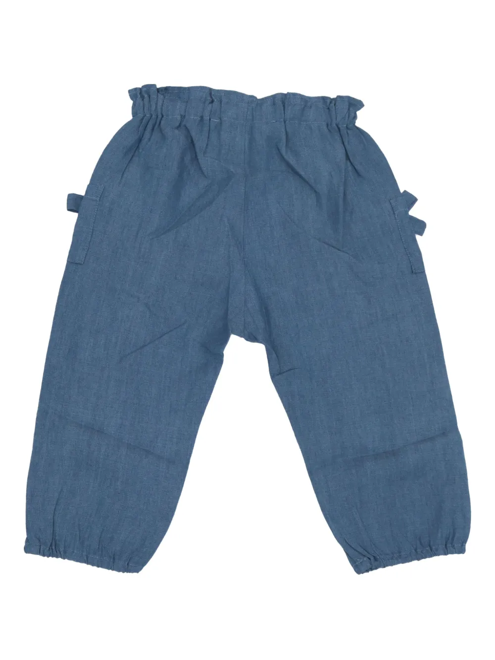 Tartine Et Chocolat Broek met elastische taille verfraaid met strik Blauw