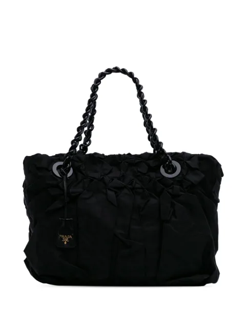 Prada Pre-Owned 2013-2025 Tessuto Origami Pleated tote bag