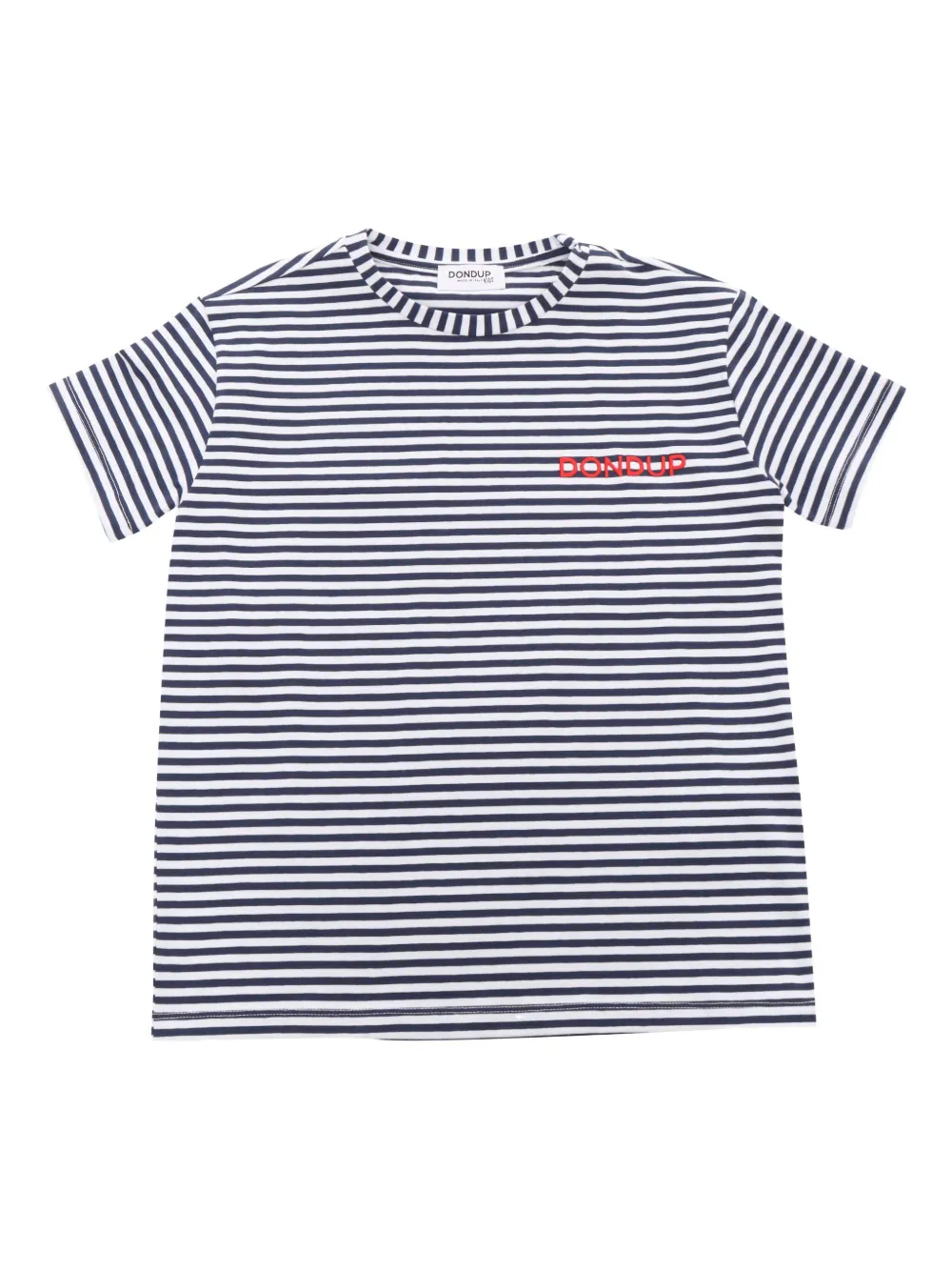 DONDUP KIDS Gestreept T-shirt Wit