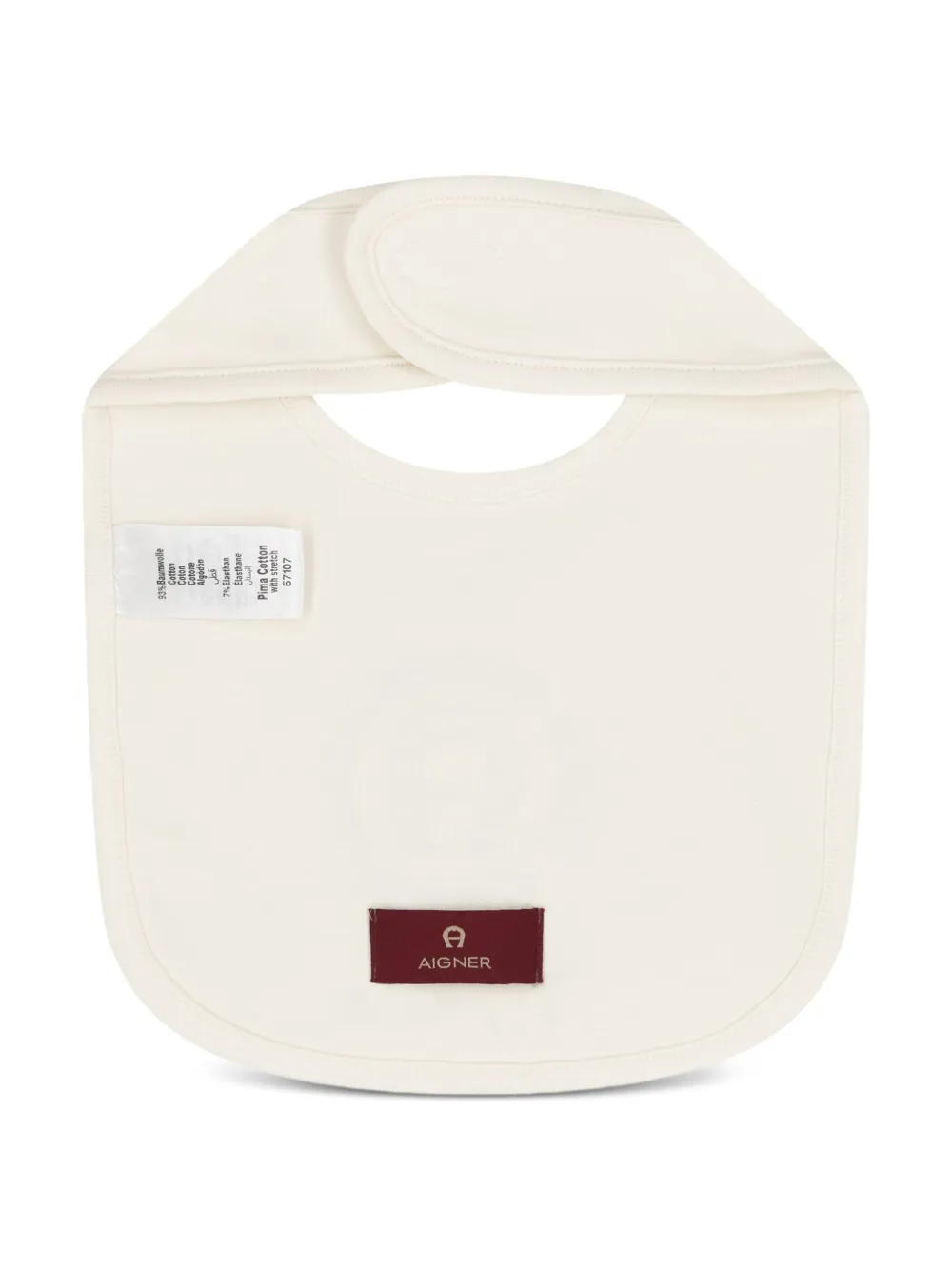 Aigner Kids logo-embroidered baby bib | Image 2